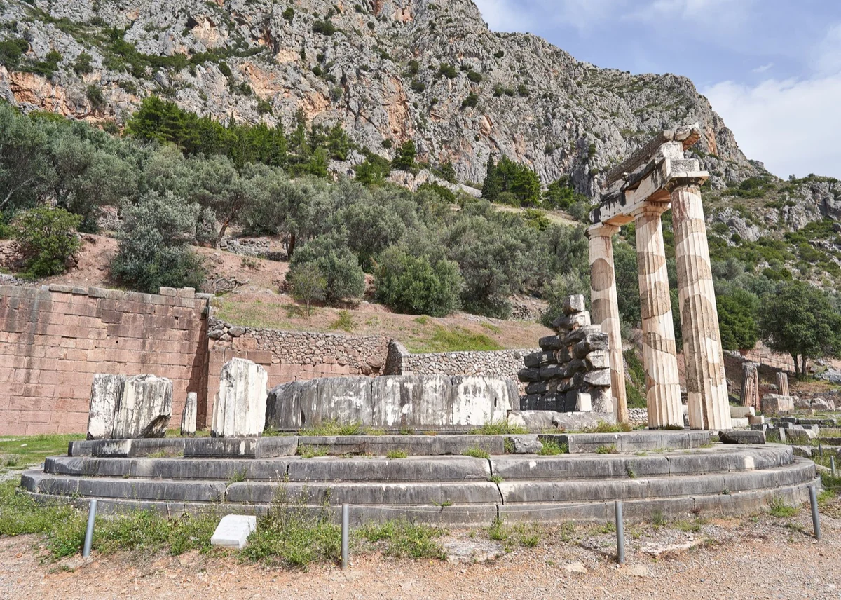 The Tholos at the Sanctuary of Athena Pronaia, Delphi