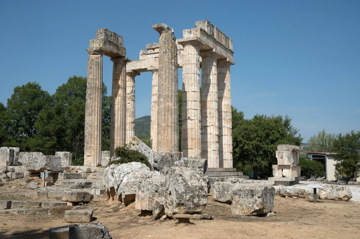 The Temple of Zeus at Ancient Nemea