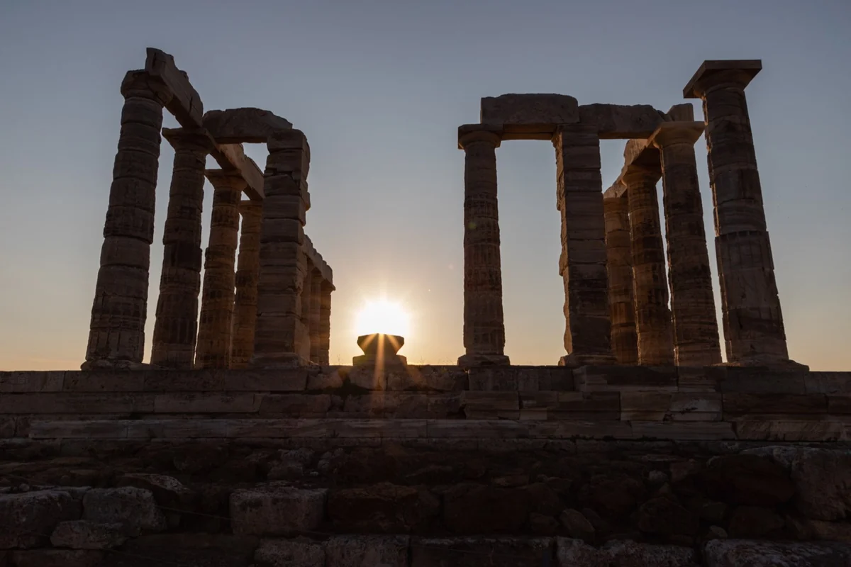 The Temple of Poseidon at Sounion